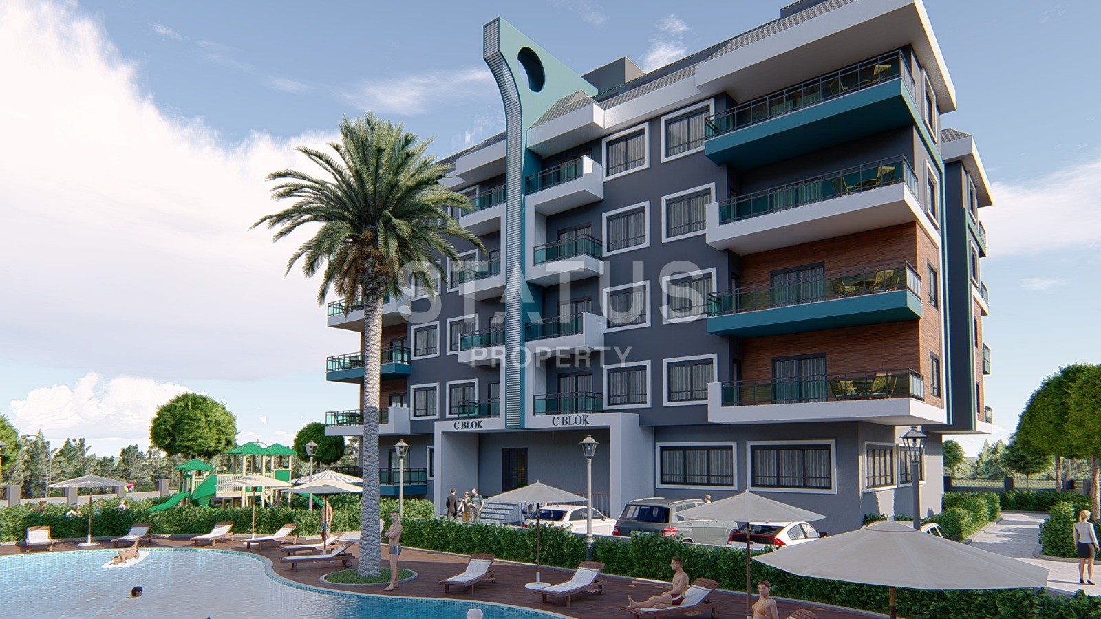 На продажу представлена квартира планировки 1+1 в новом комплексе, расположенном в районе Оба. фото 12