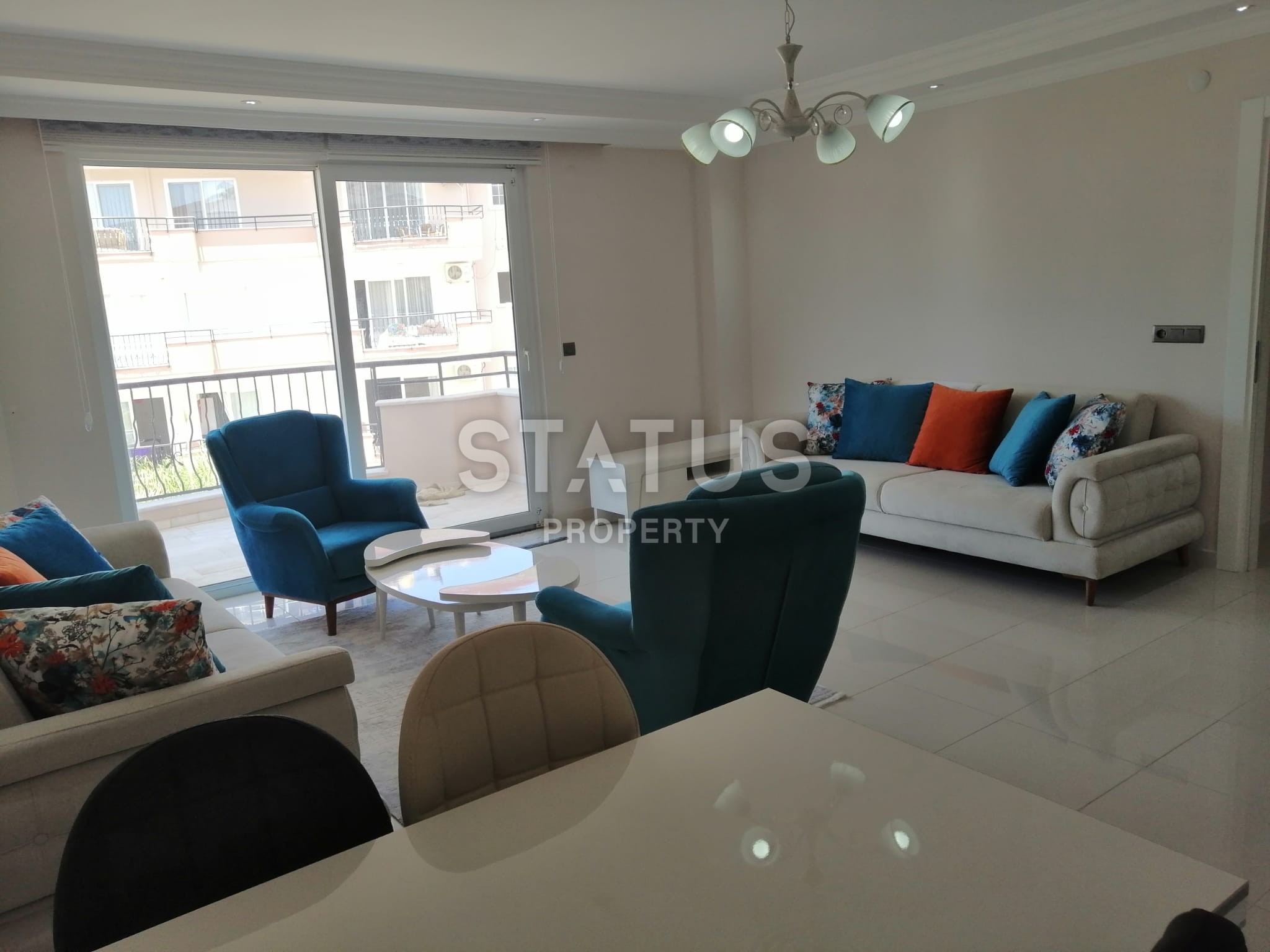 Меблированная уютная квартира 2+1, 110 м2 с отличным видом на горы Торос в Обе. фото 9