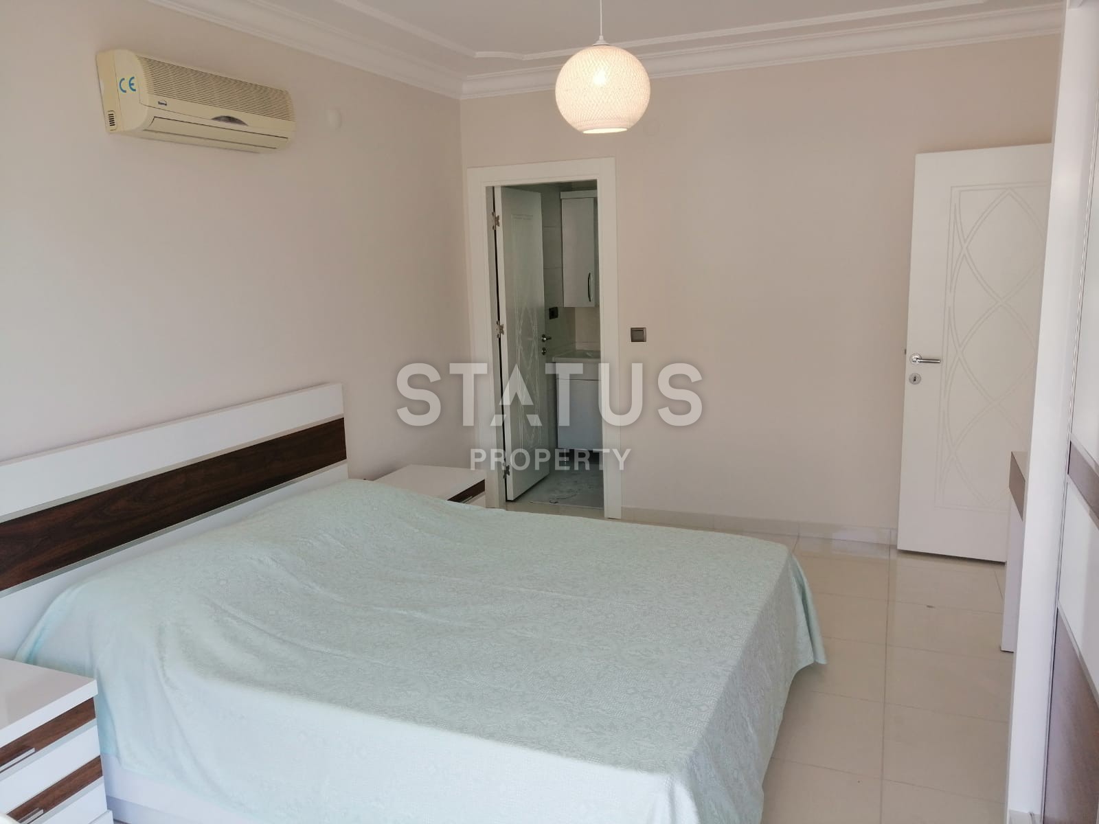 Меблированная уютная квартира 2+1, 110 м2 с отличным видом на горы Торос в Обе. фото 12