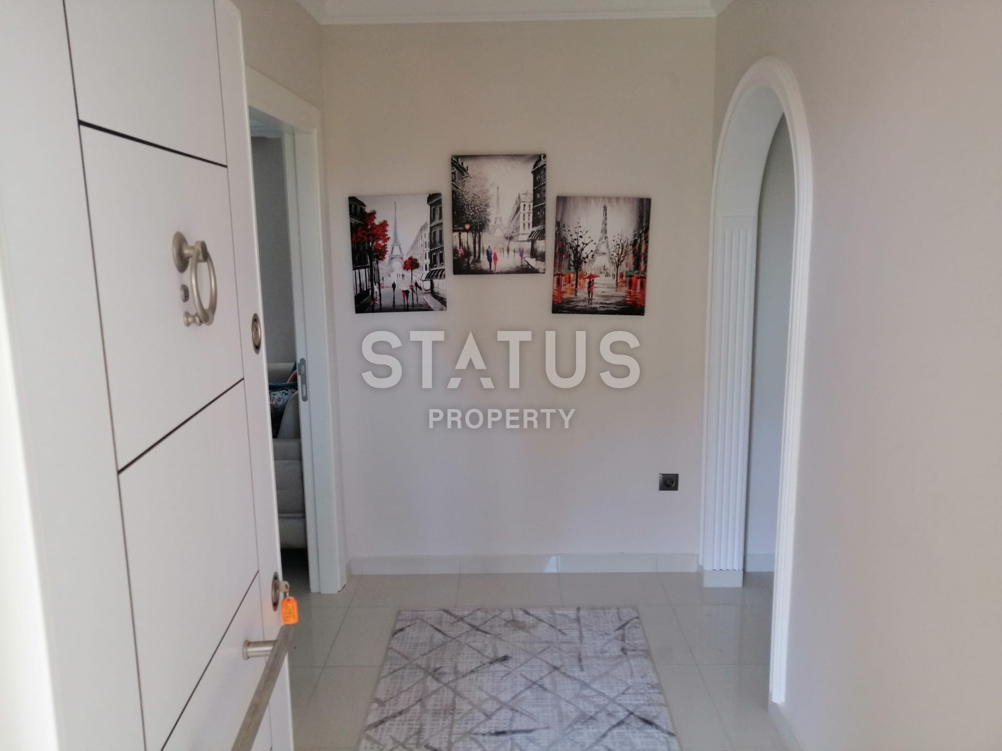 Меблированная уютная квартира 2+1, 110 м2 с отличным видом на горы Торос в Обе. фото 24