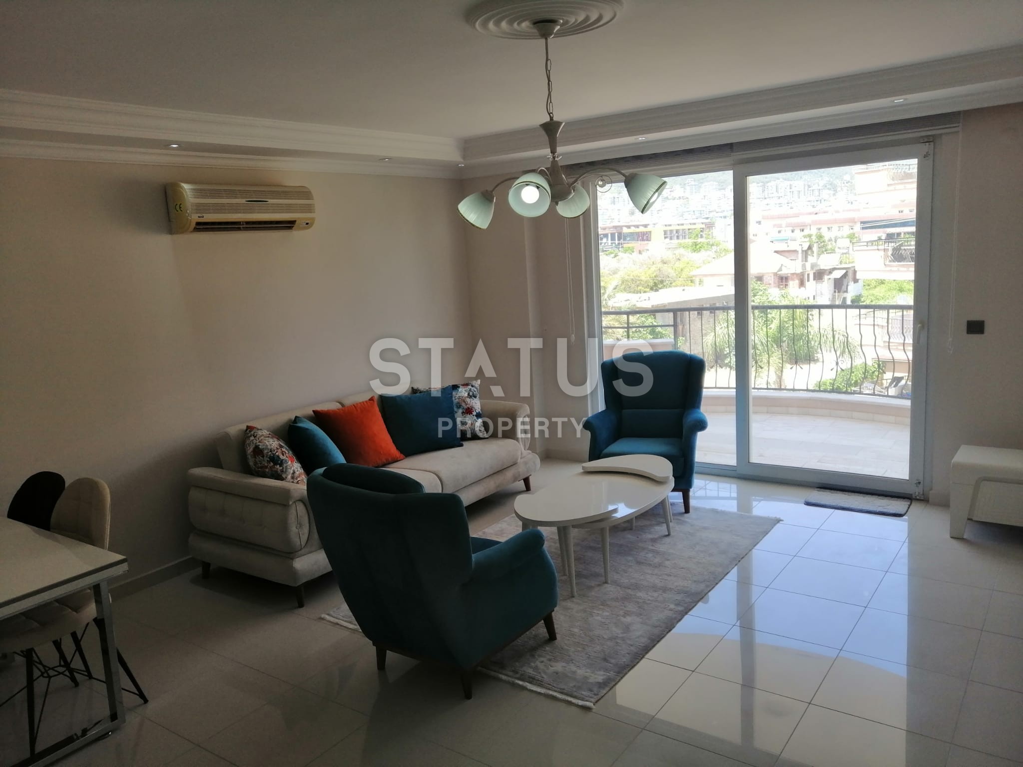 Меблированная уютная квартира 2+1, 110 м2 с отличным видом на горы Торос в Обе. фото 35