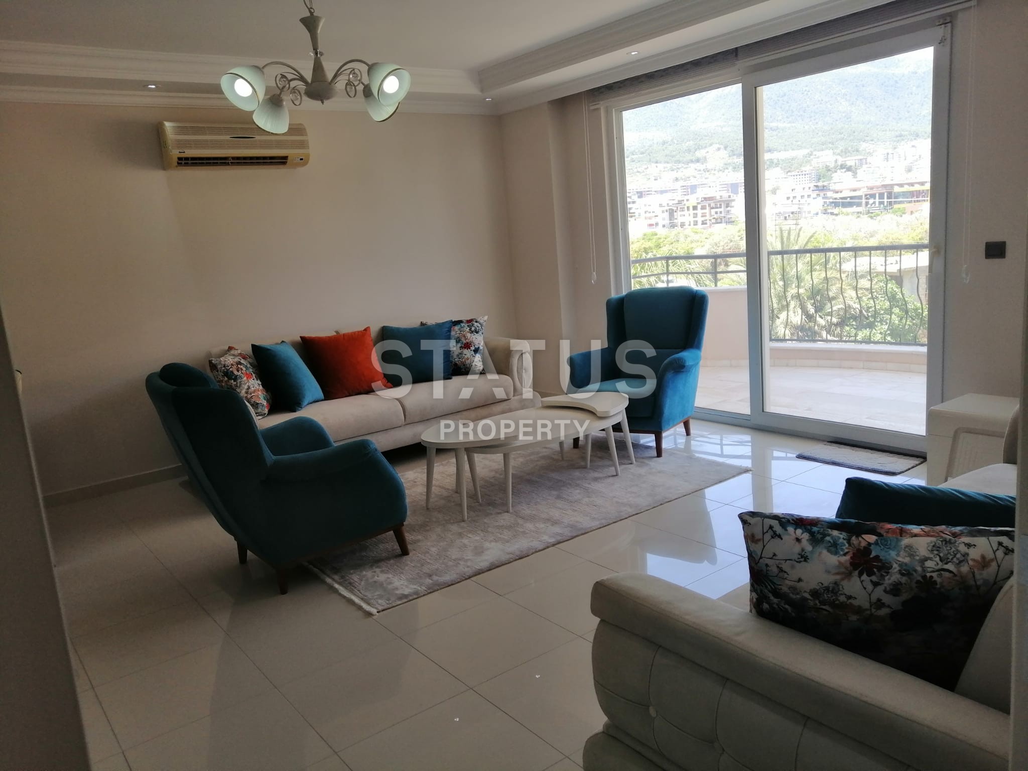 Меблированная уютная квартира 2+1, 110 м2 с отличным видом на горы Торос в Обе. фото 37