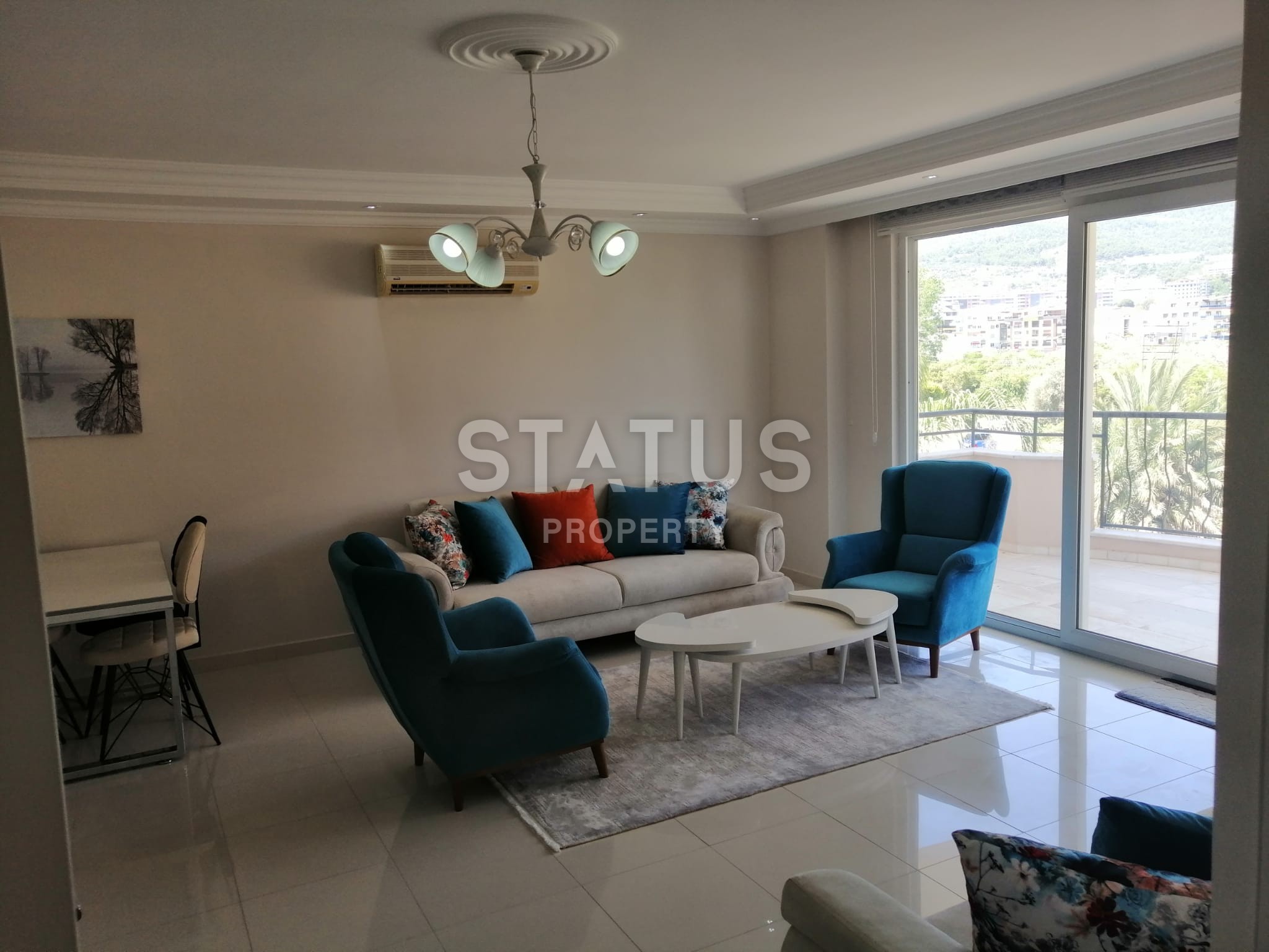 Меблированная уютная квартира 2+1, 110 м2 с отличным видом на горы Торос в Обе. фото 38