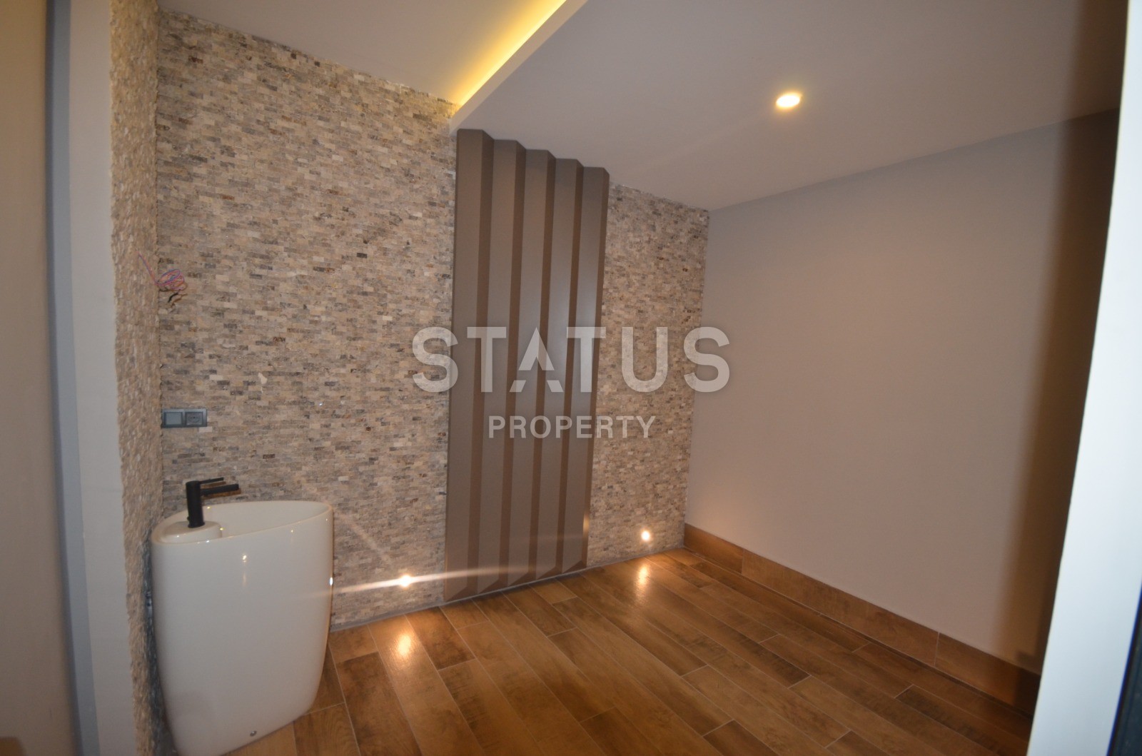 Трехкомнатная квартира в новом комплексе! Центр Аланьи фото 32