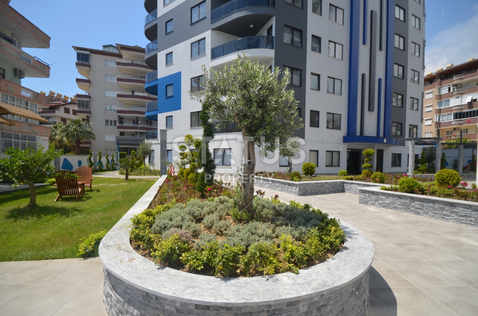 Трехкомнатная квартира в новом комплексе! Центр Аланьи фото 43