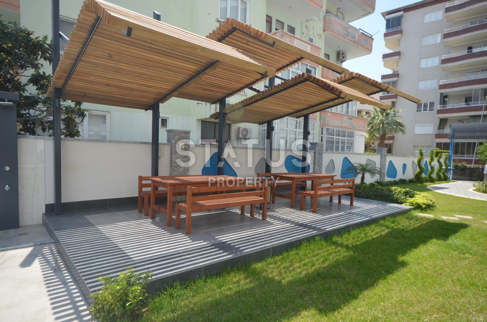 Трехкомнатная квартира в новом комплексе! Центр Аланьи фото 45