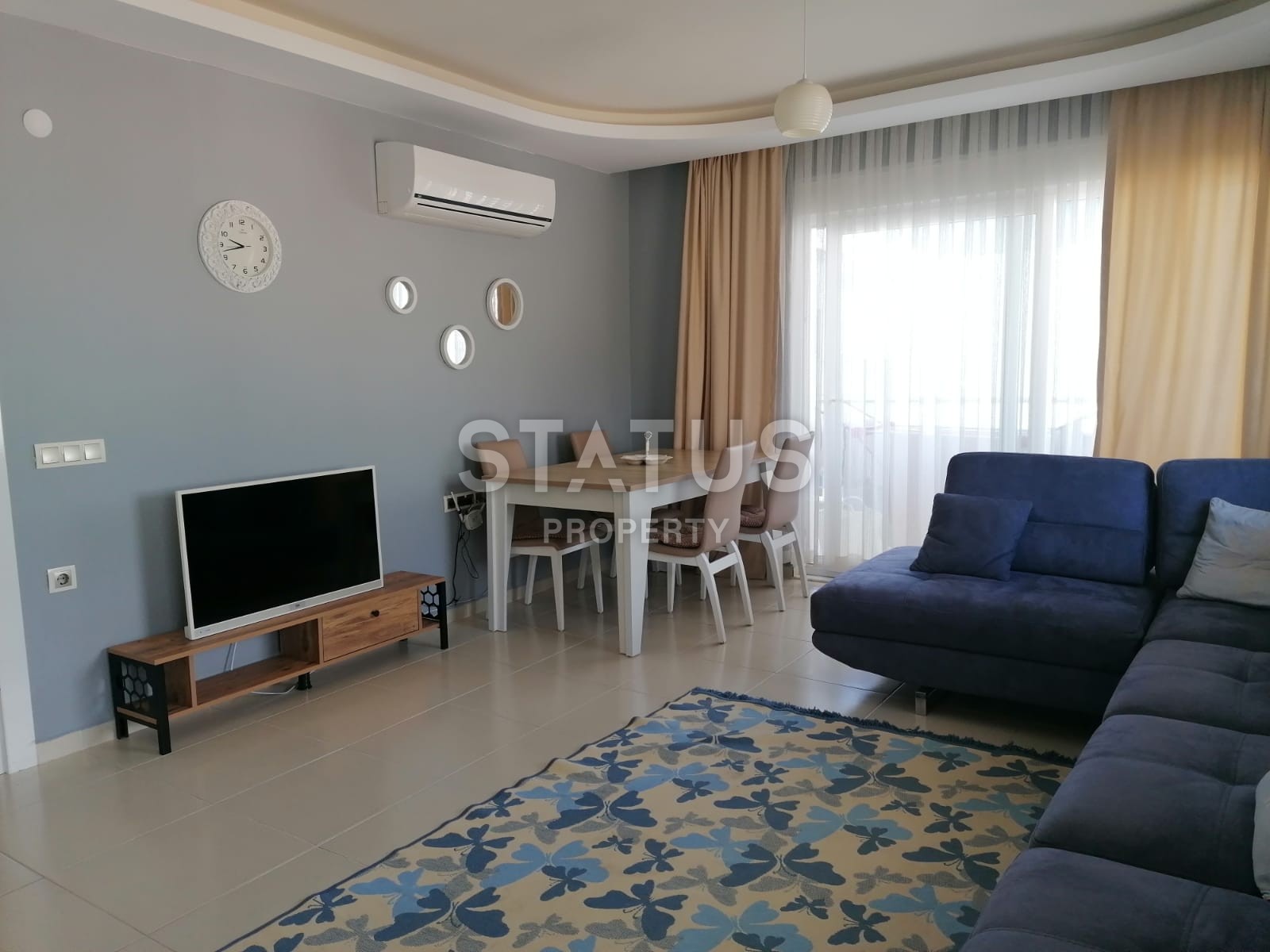 Duplex 3+1 with furniture and sea views in Mahmutlar, 185 m2. фото 3