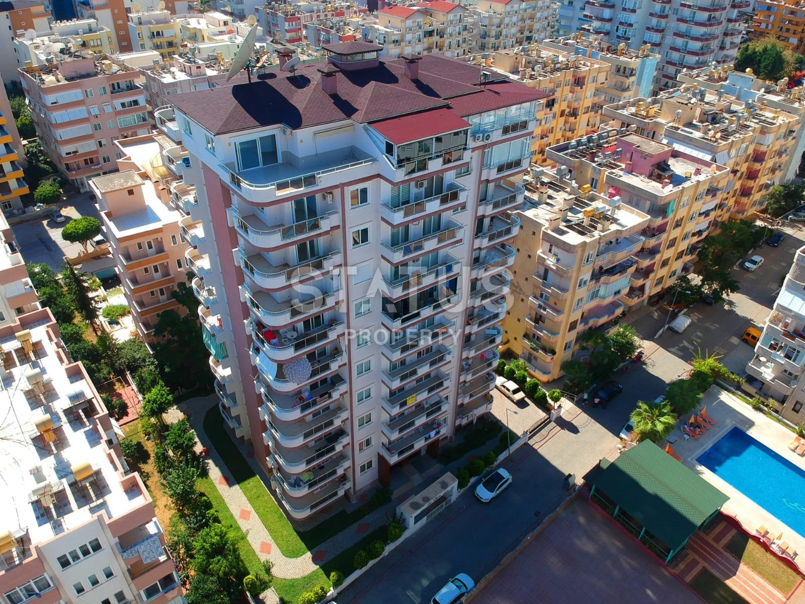 Квартира 1+1 с мебелью в комплексе с бассейном, 60 м2. Махмутлар, Алания. фото 27