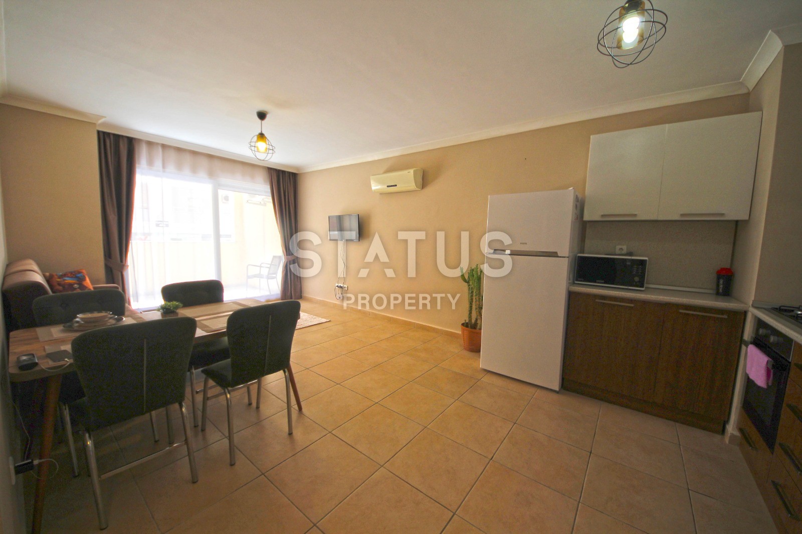 Budget one-bedroom apartment in a popular complex in the center of Mahmutlar, 70m2 фото 4