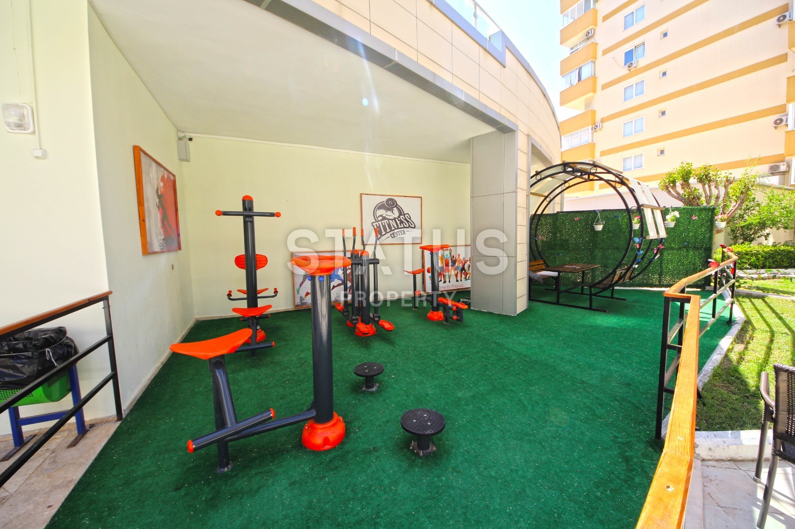 Budget one-bedroom apartment in a popular complex in the center of Mahmutlar, 70m2 фото 13