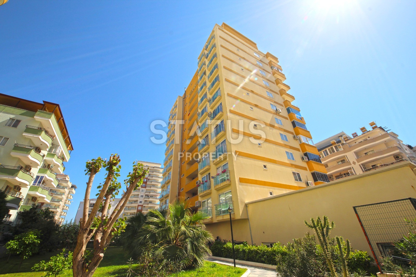 Budget one-bedroom apartment in a popular complex in the center of Mahmutlar, 70m2 фото 14