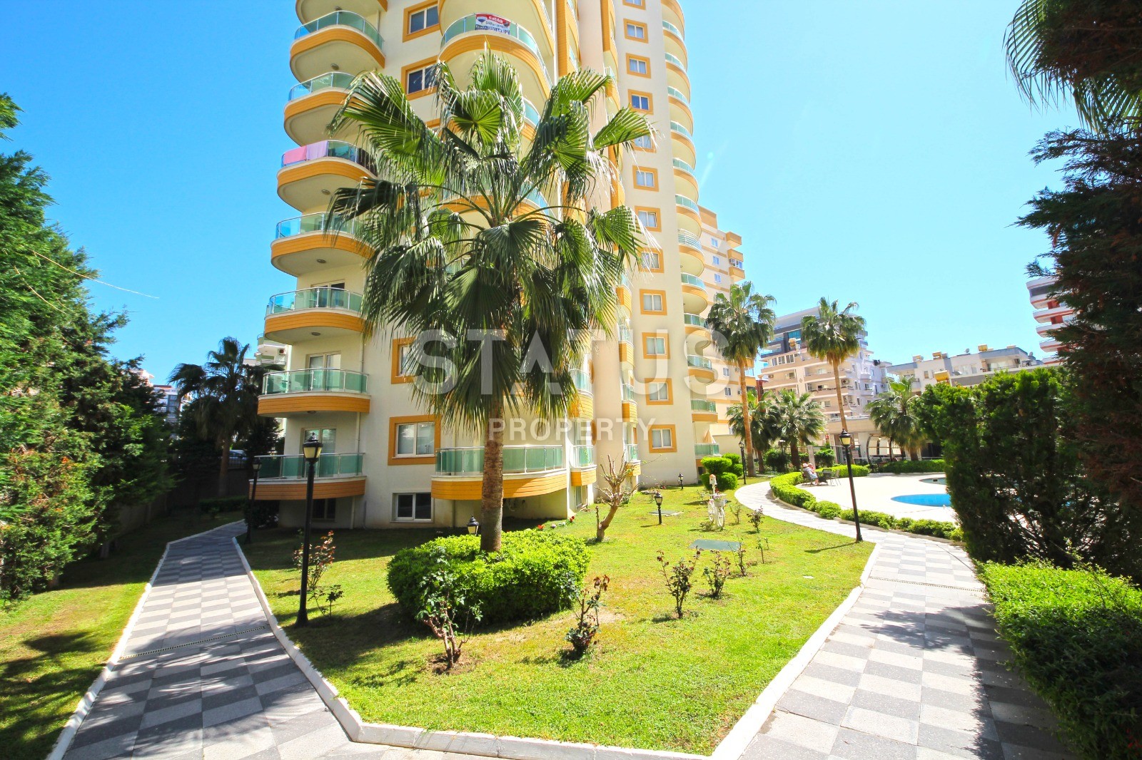 Budget one-bedroom apartment in a popular complex in the center of Mahmutlar, 70m2 фото 18