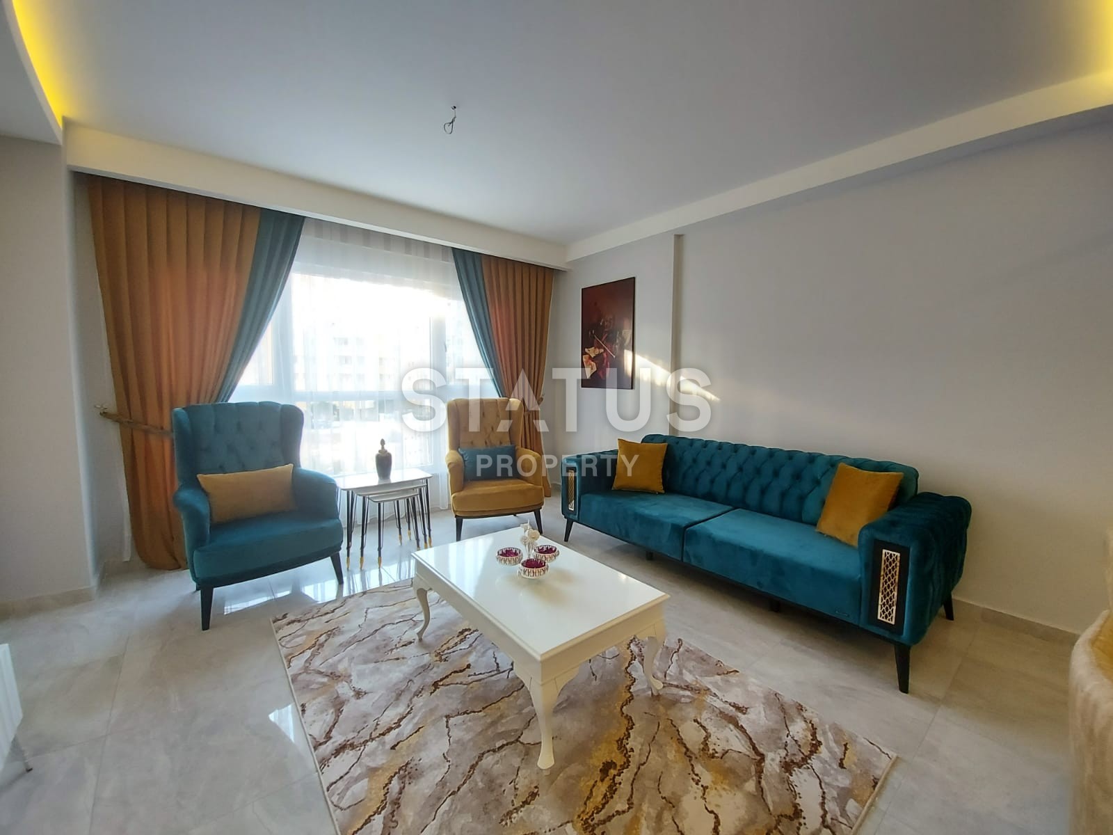 Просторная меблированная квартира планировки 1+1, 75 м2 в районе Махмутлар, Аланья фото 10