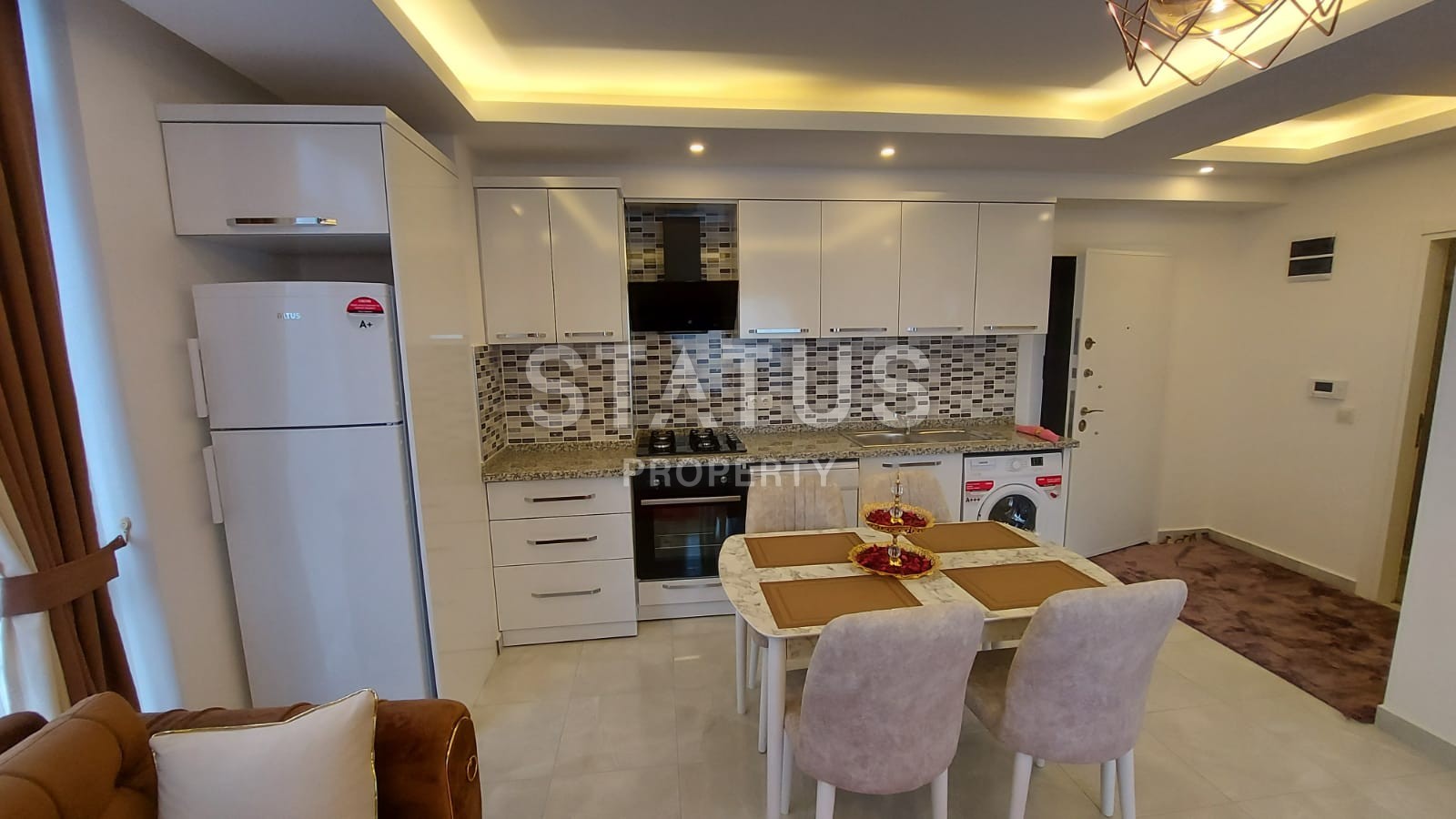 Furnished apartments 1+1, 150 meters from the embankment, 50 m2. Kestel, Alanya. фото 3