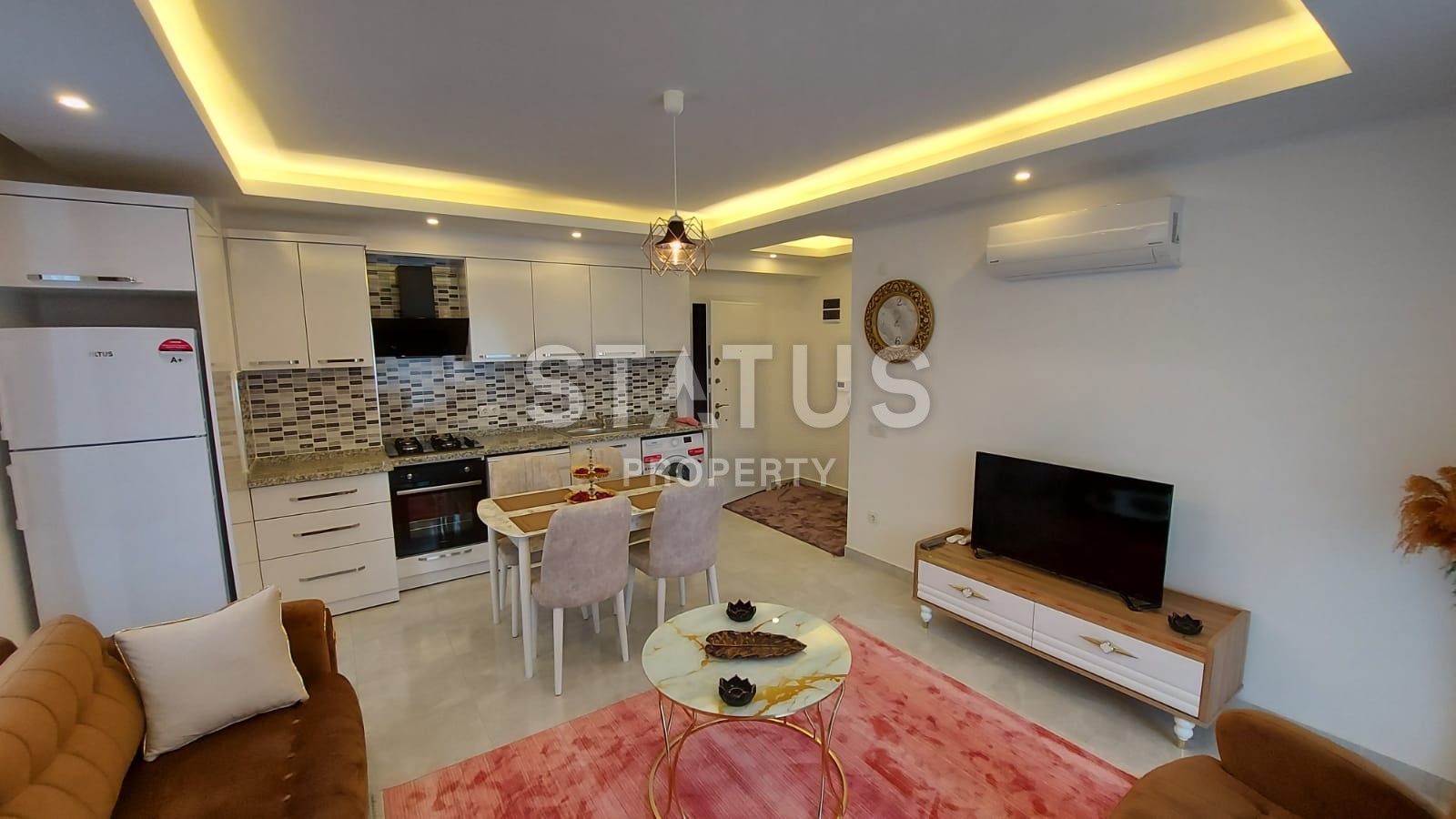 Furnished apartments 1+1, 150 meters from the embankment, 50 m2. Kestel, Alanya. фото 8
