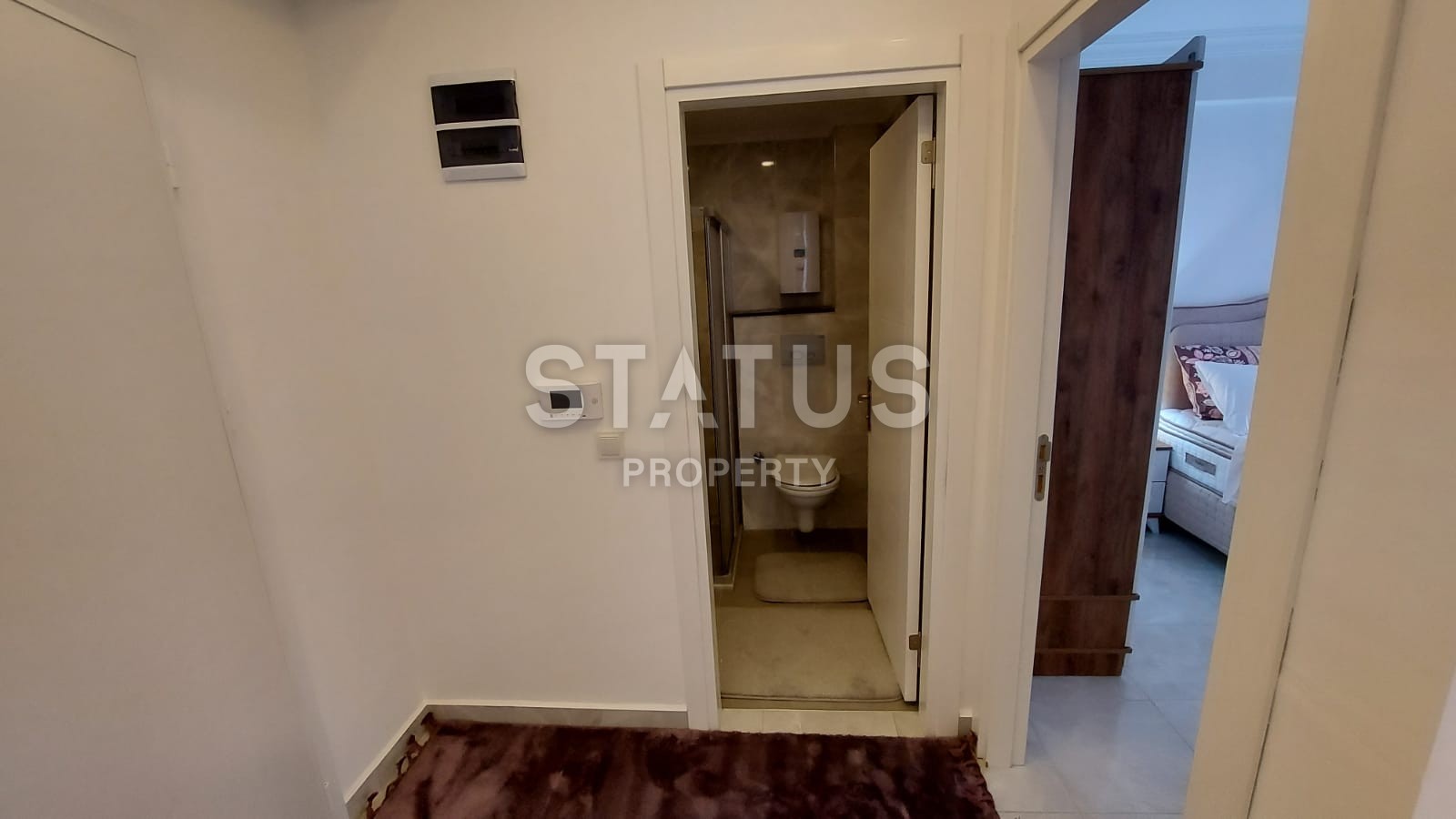 Furnished apartments 1+1, 150 meters from the embankment, 50 m2. Kestel, Alanya. фото 9