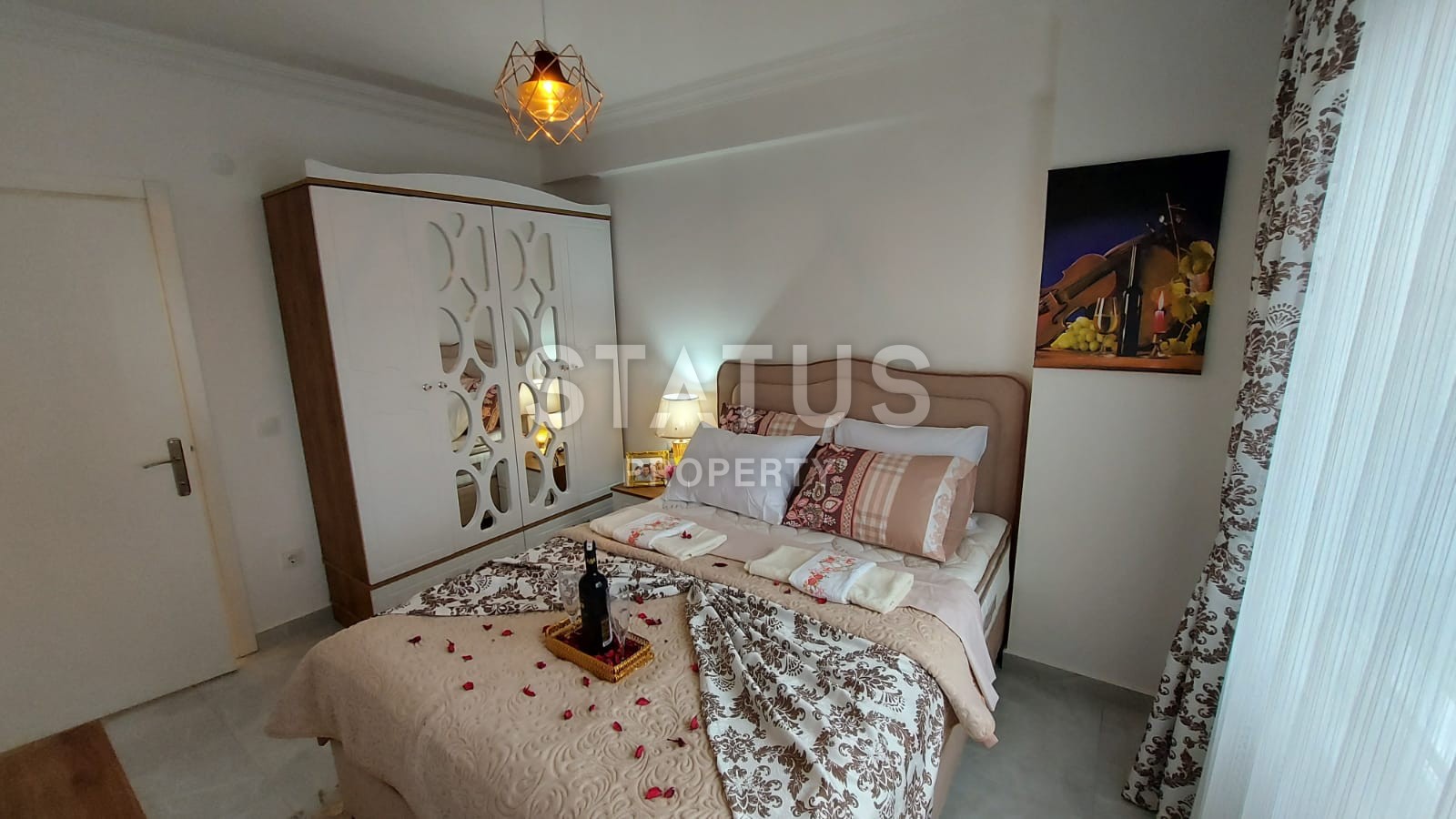 Furnished apartments 1+1, 150 meters from the embankment, 50 m2. Kestel, Alanya. фото 13