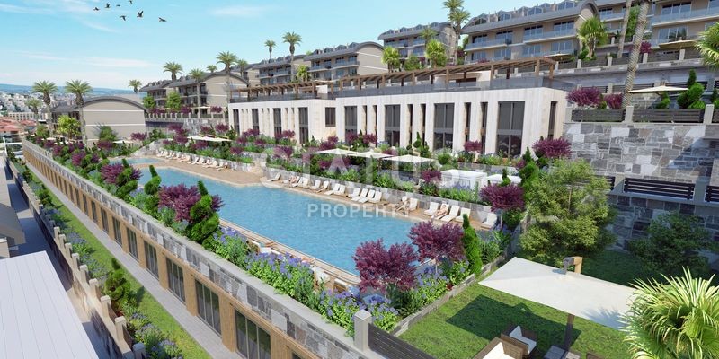 Шикарный новый проект для привилегированной жизни с видом на море в районе Конаклы. фото 4