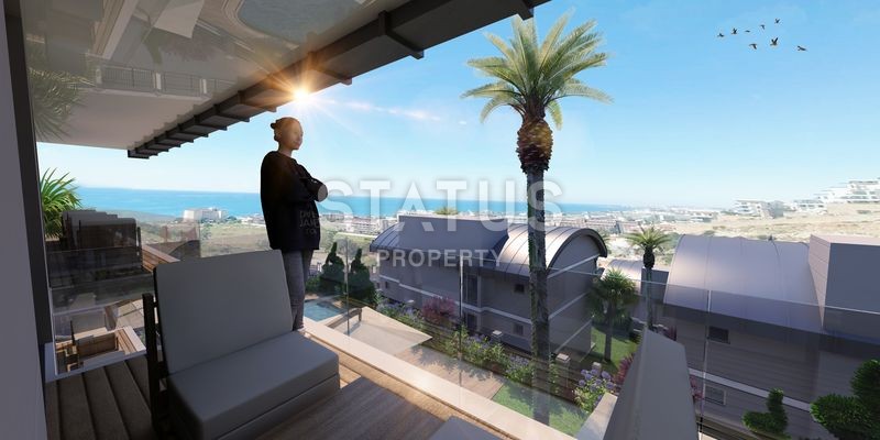 Шикарный новый проект для привилегированной жизни с видом на море в районе Конаклы. фото 7