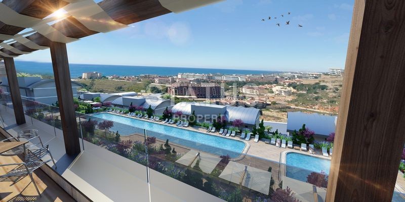 Шикарный новый проект для привилегированной жизни с видом на море в районе Конаклы. фото 15