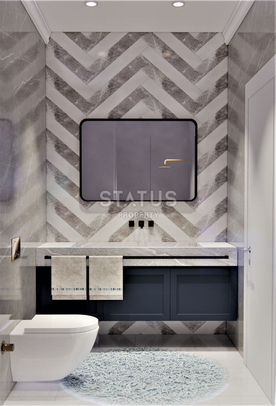 Шикарный новый проект для привилегированной жизни с видом на море в районе Конаклы. фото 20