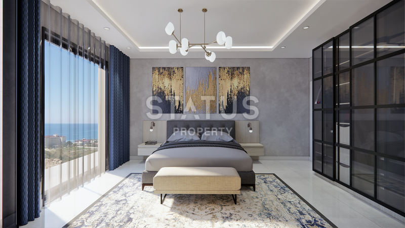 Шикарный новый проект для привилегированной жизни с видом на море в районе Конаклы. фото 24