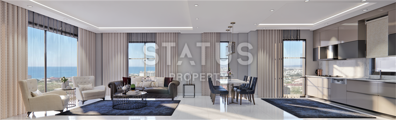 Шикарный новый проект для привилегированной жизни с видом на море в районе Конаклы. фото 25