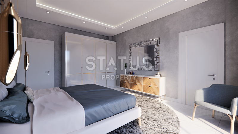 Шикарный новый проект для привилегированной жизни с видом на море в районе Конаклы. фото 27