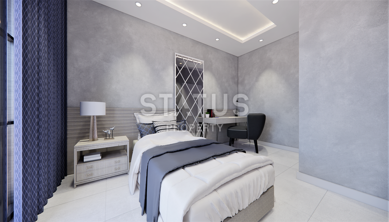 Шикарный новый проект для привилегированной жизни с видом на море в районе Конаклы. фото 32