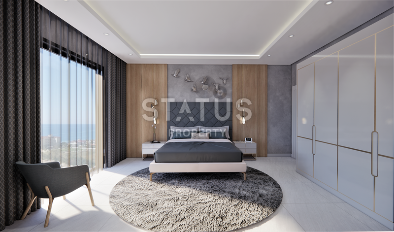 Шикарный новый проект для привилегированной жизни с видом на море в районе Конаклы. фото 33