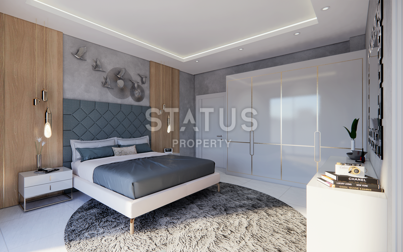 Шикарный новый проект для привилегированной жизни с видом на море в районе Конаклы. фото 34