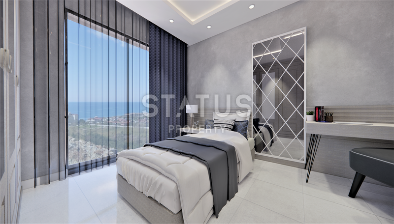 Шикарный новый проект для привилегированной жизни с видом на море в районе Конаклы. фото 35