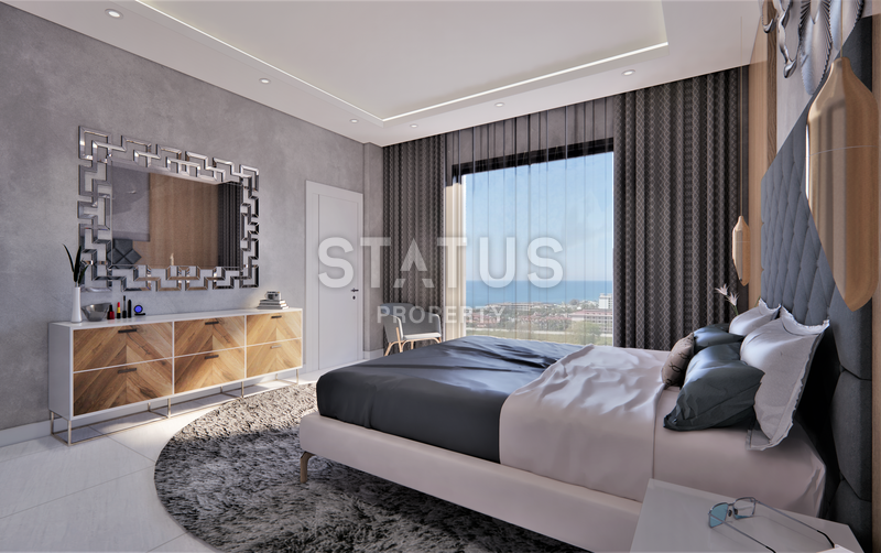 Шикарный новый проект для привилегированной жизни с видом на море в районе Конаклы. фото 36