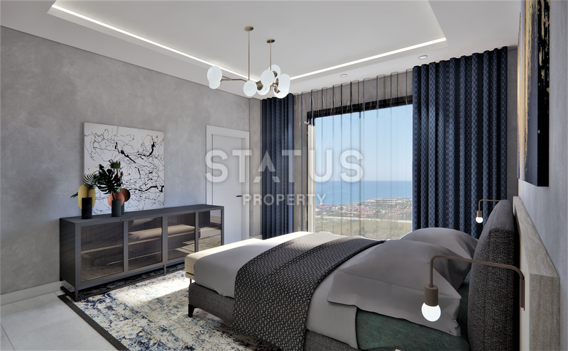 Шикарный новый проект для привилегированной жизни с видом на море в районе Конаклы. фото 37