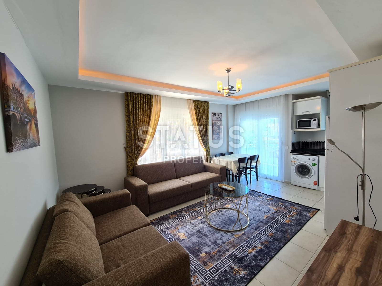 Квартира 1+1 с мебелью рядом с морем, 65 м2 фото 2