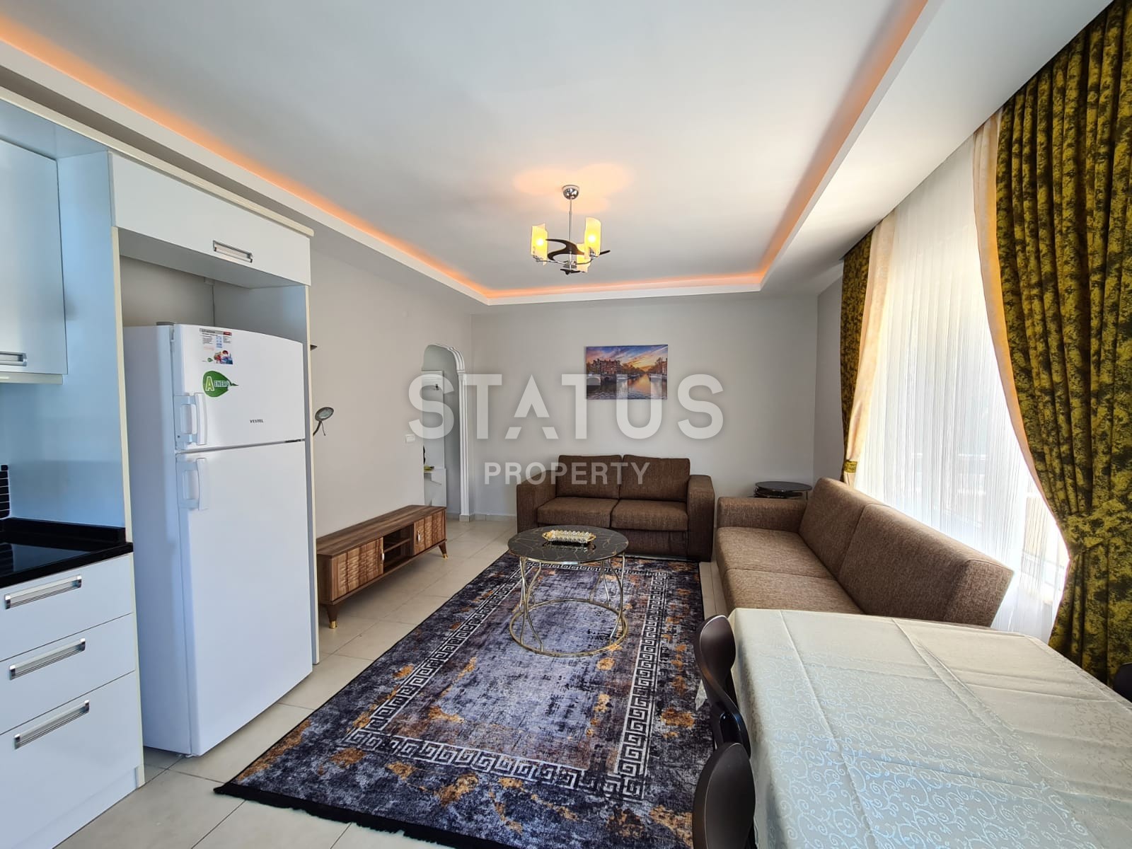 Квартира 1+1 с мебелью рядом с морем, 65 м2 фото 3