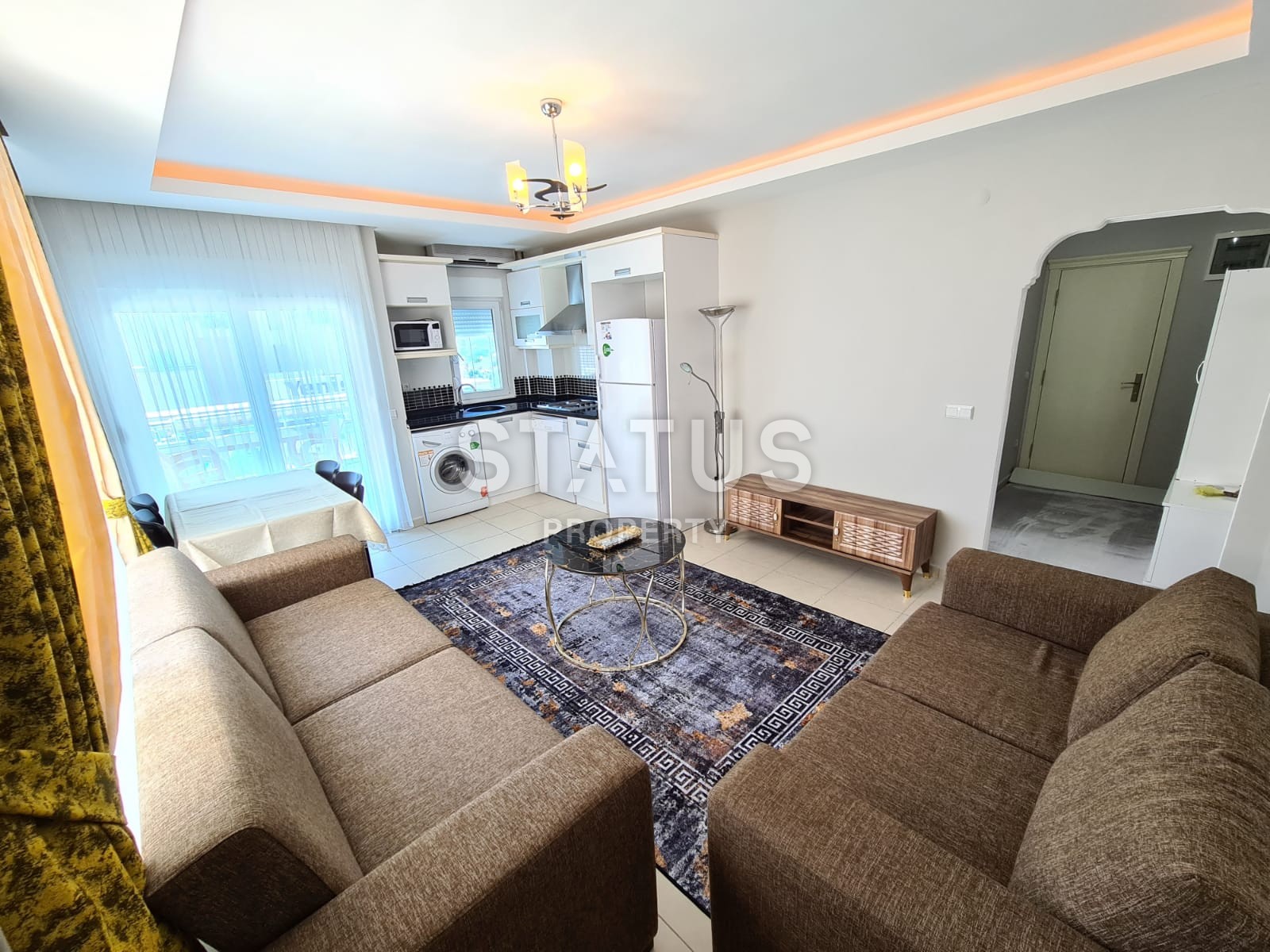 Квартира 1+1 с мебелью рядом с морем, 65 м2 фото 5