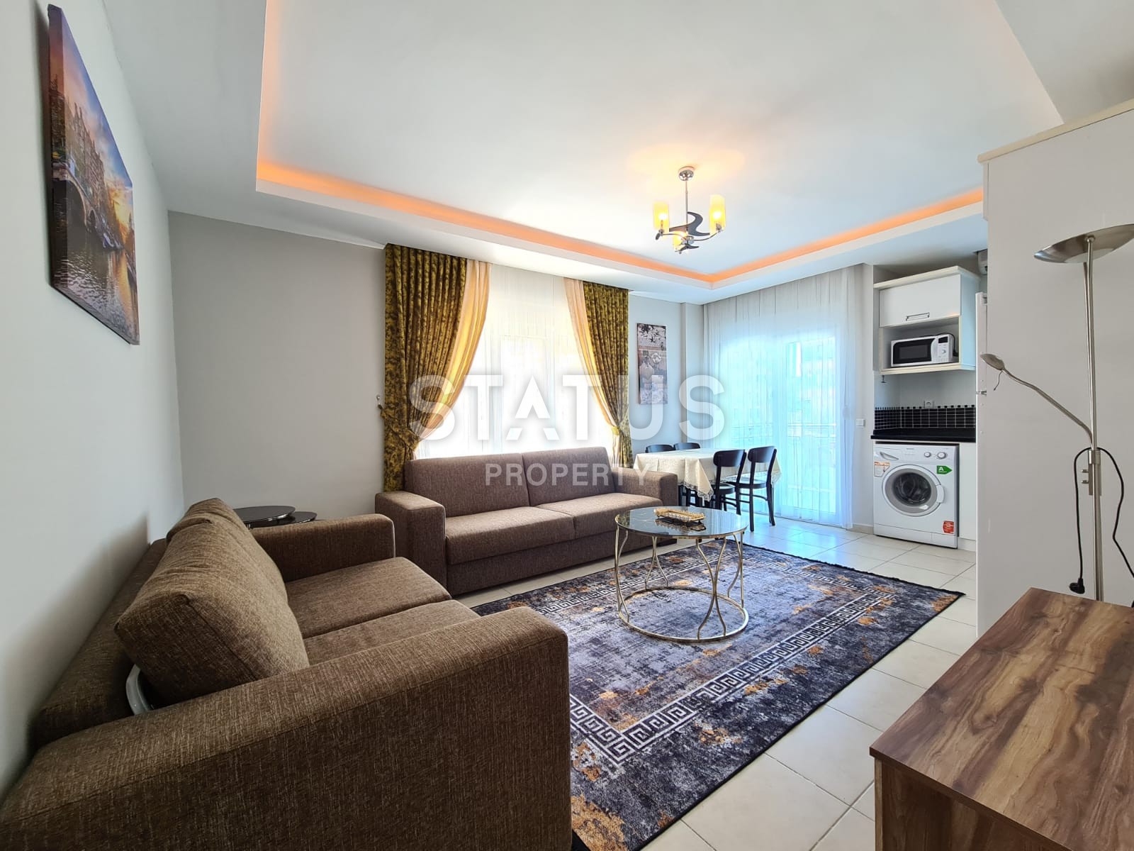 Квартира 1+1 с мебелью рядом с морем, 65 м2 фото 6