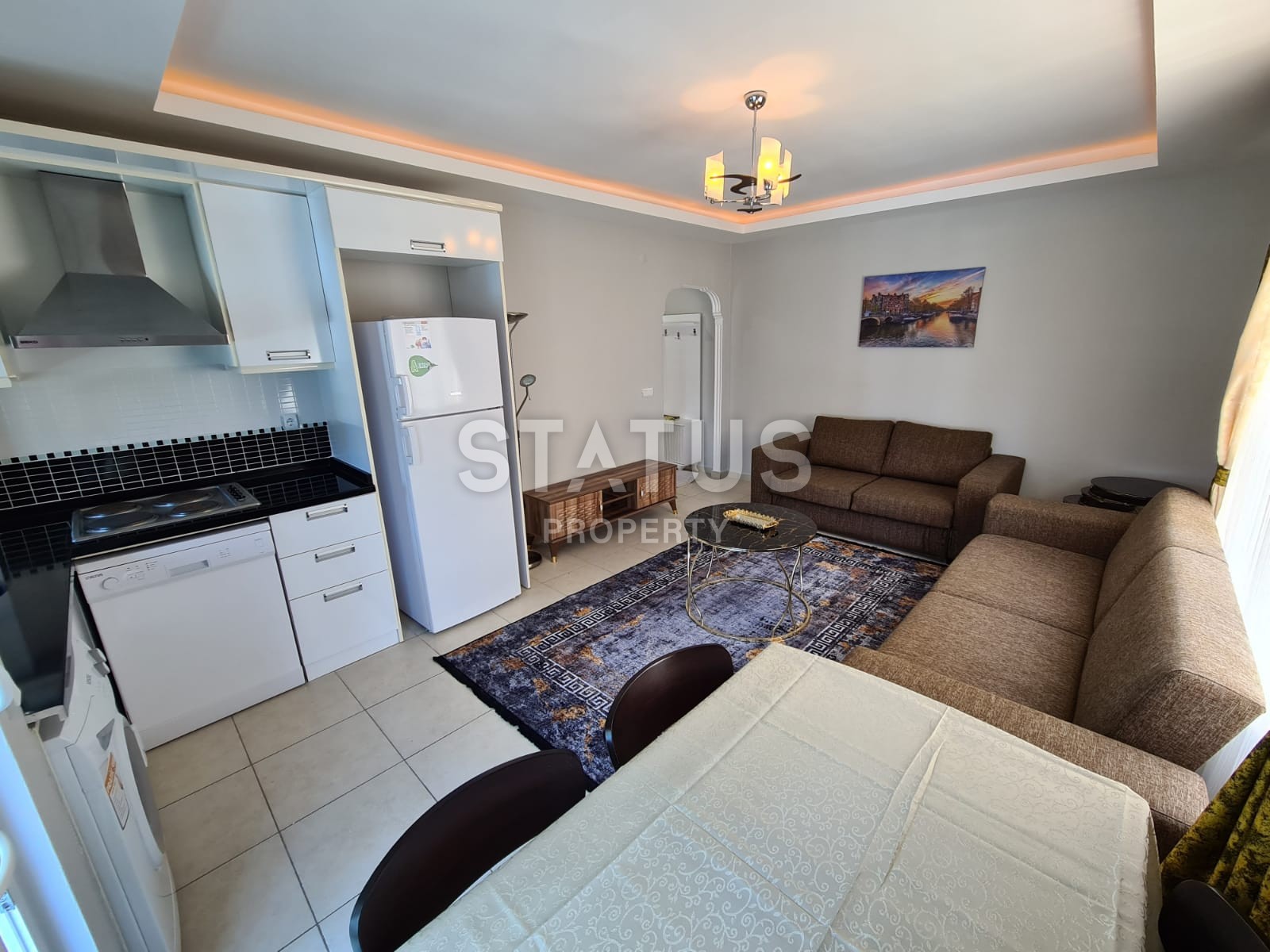 Квартира 1+1 с мебелью рядом с морем, 65 м2 фото 7