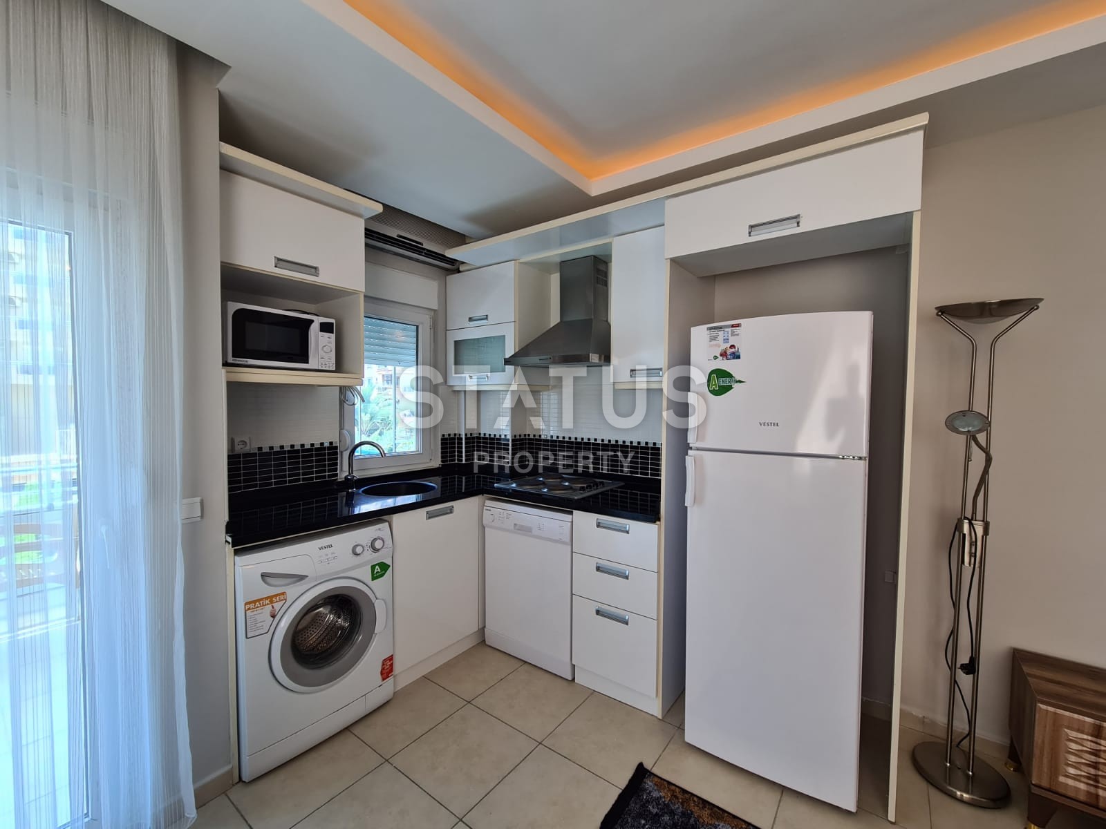 Квартира 1+1 с мебелью рядом с морем, 65 м2 фото 15