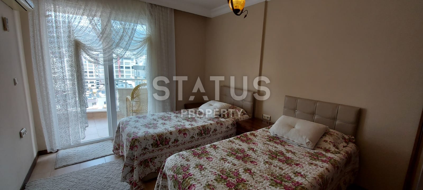 Меблированная квартира планировки 2+1, 115 м2 с видом на море, район Махмутлар, Аланья фото 13