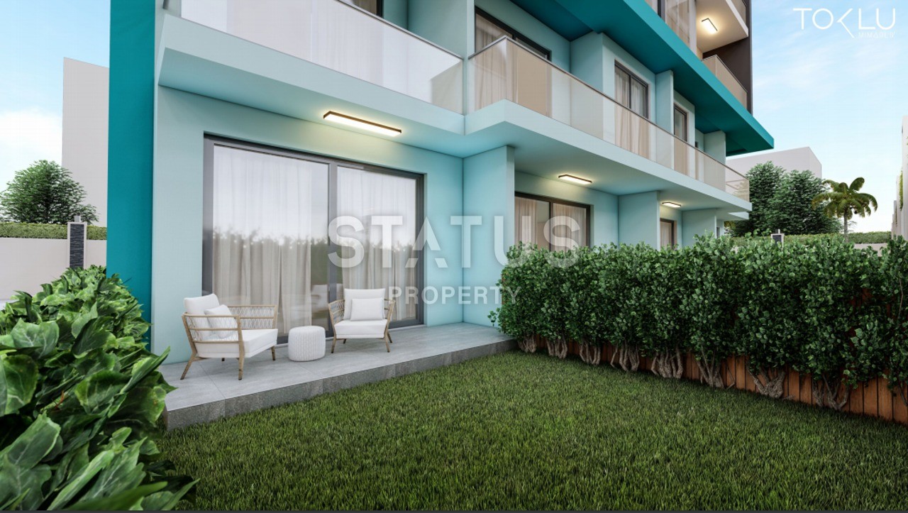 Новая квартира планировки 1+1, 47 м2 в престижном районе Оба, Аланья фото 11