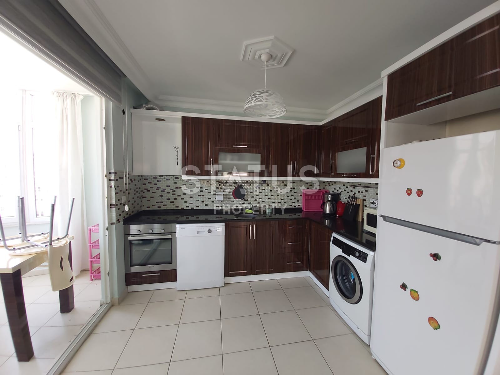 Spacious apartment 2+1 with sea views near the Tuesday market, 120 m2. Mahmutlar, Alanya. фото 4