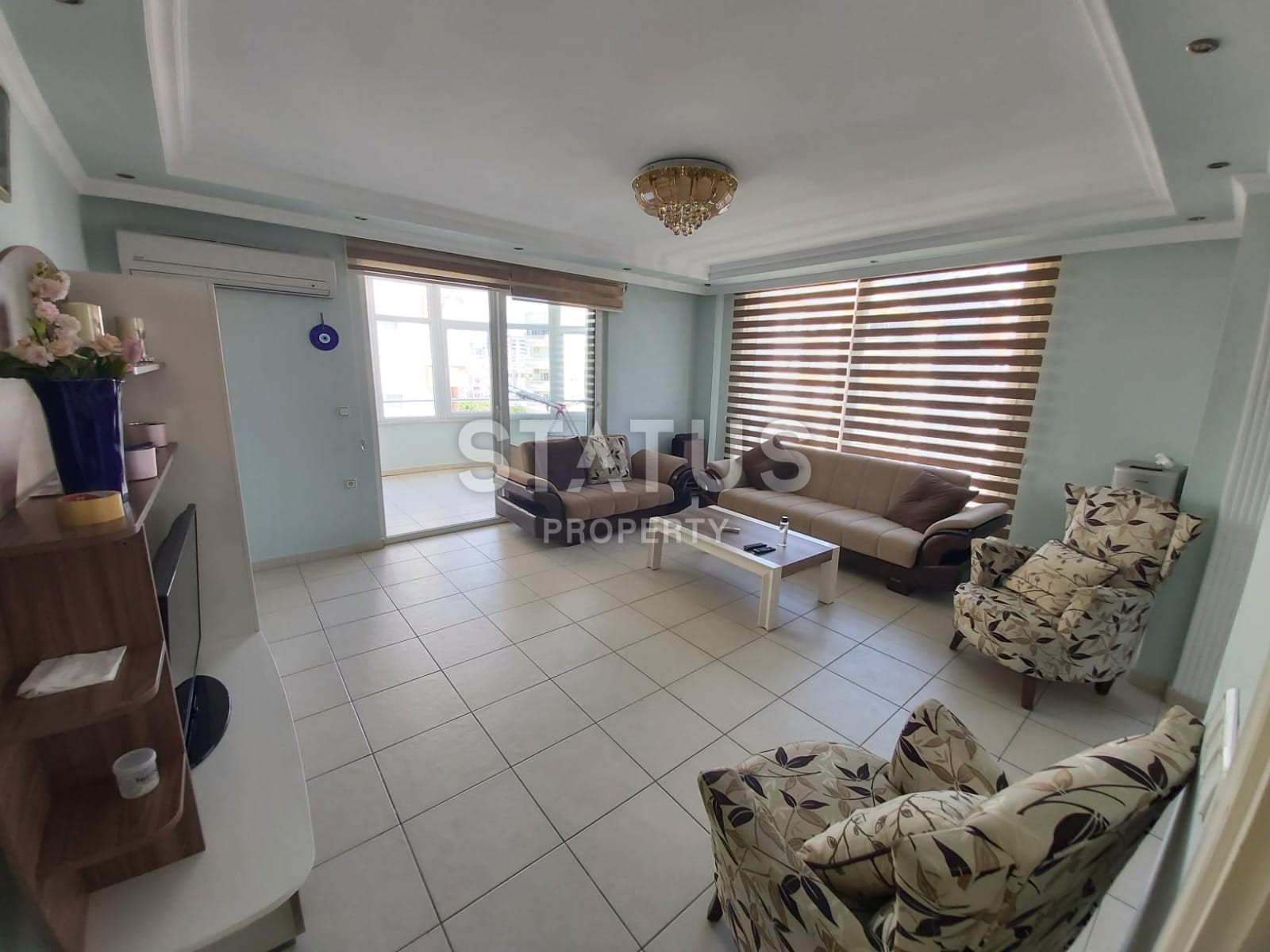 Spacious apartment 2+1 with sea views near the Tuesday market, 120 m2. Mahmutlar, Alanya. фото 7