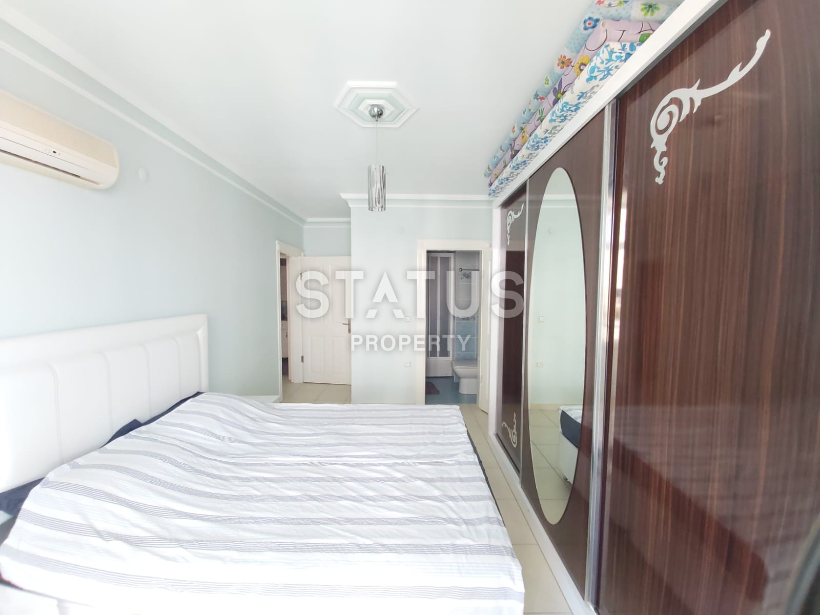 Spacious apartment 2+1 with sea views near the Tuesday market, 120 m2. Mahmutlar, Alanya. фото 11