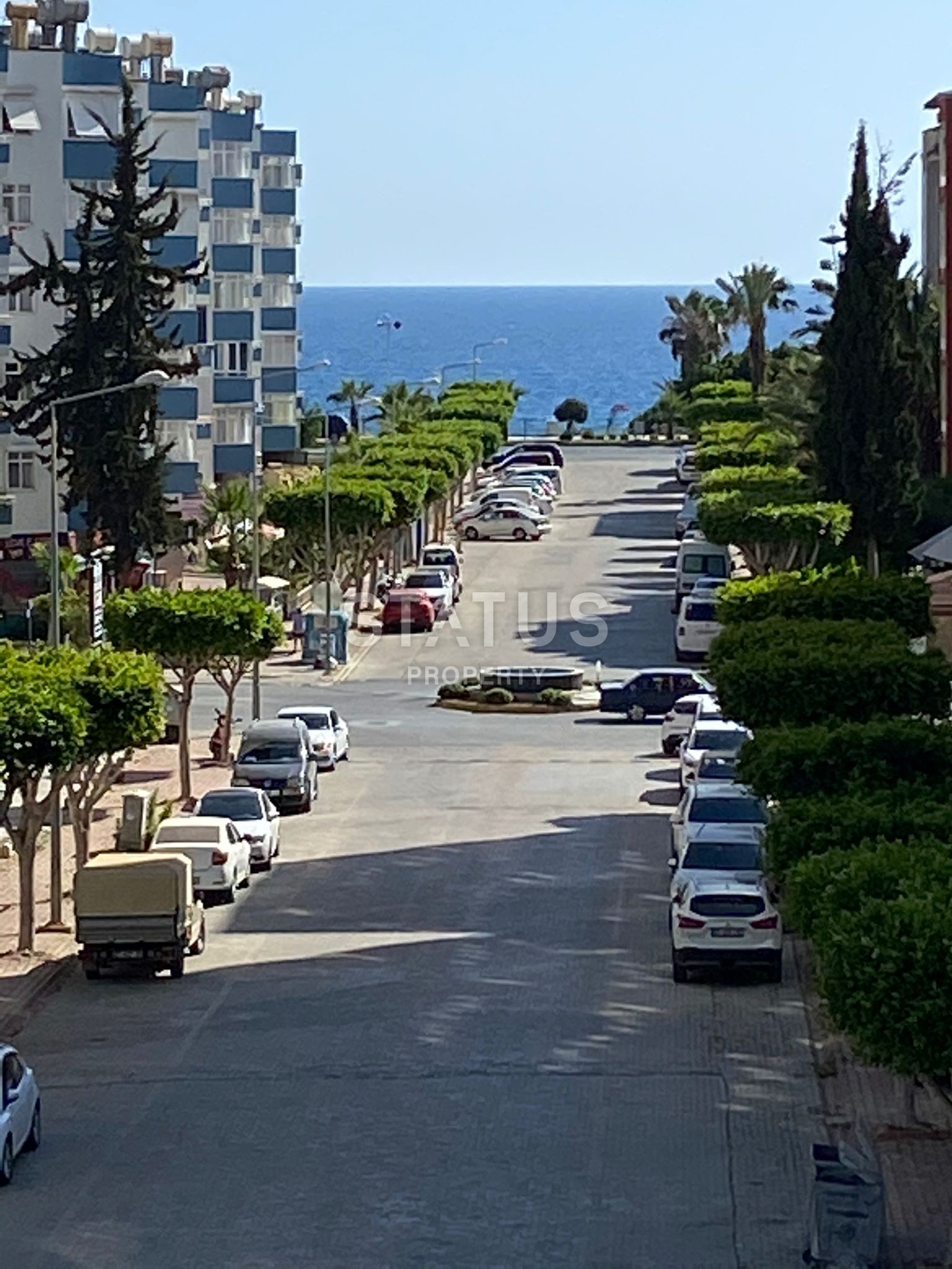 Просторная квартира планировки 1+1, 70 м2 с частичным видом на море в районе Махмутлар, Аланья фото 21