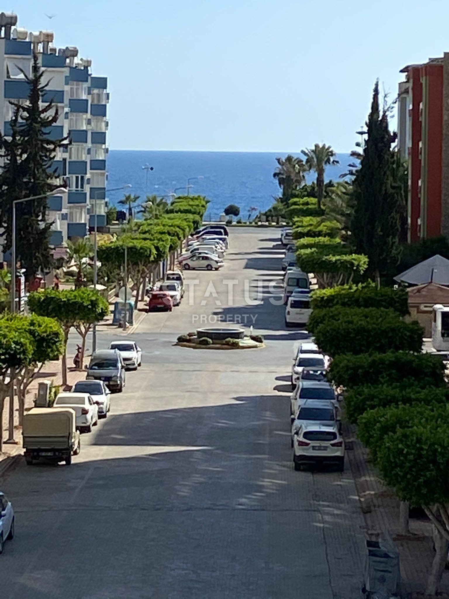 Просторная квартира планировки 1+1, 70 м2 с частичным видом на море в районе Махмутлар, Аланья фото 24