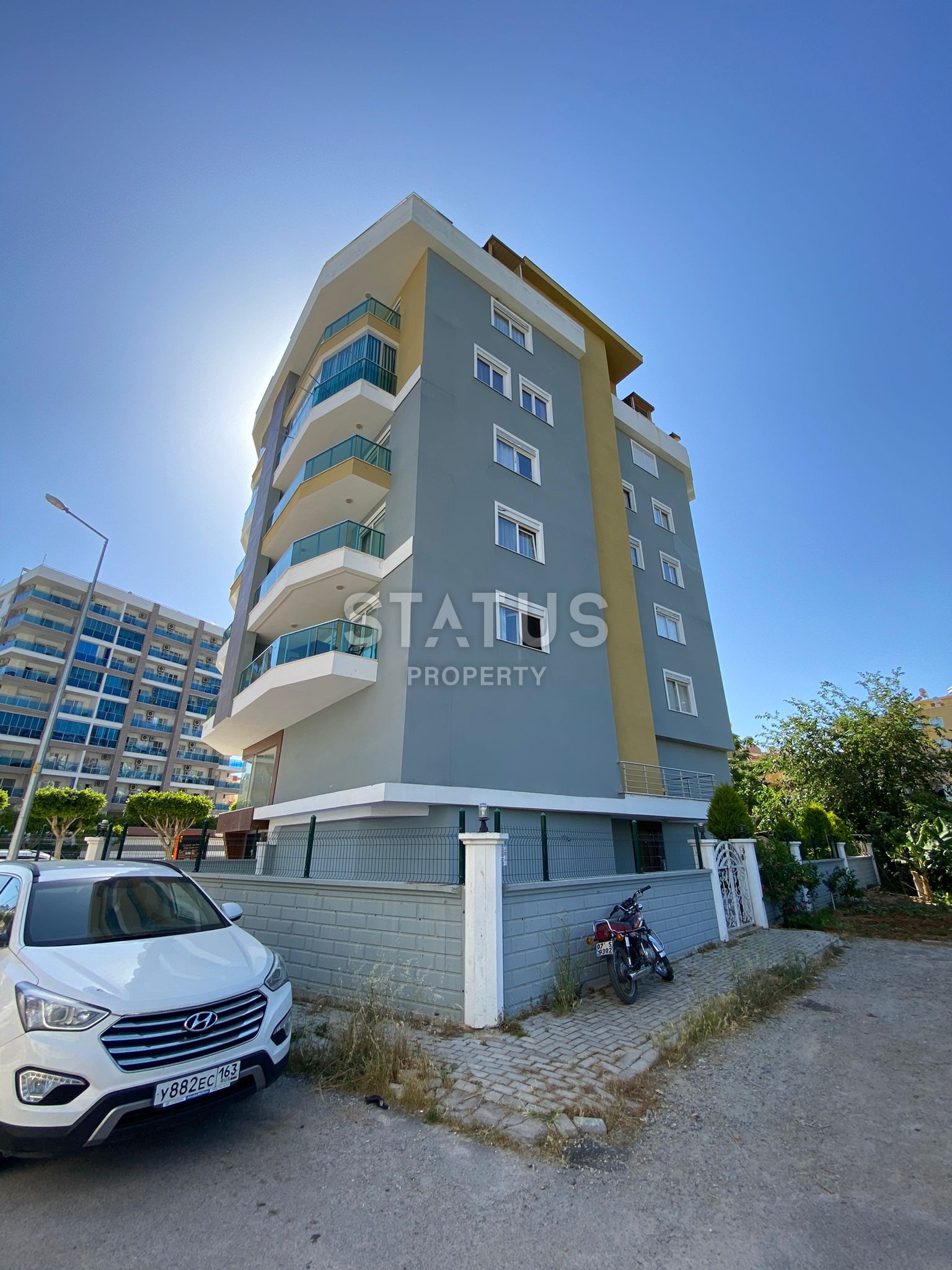 Просторная квартира планировки 1+1, 70 м2 с частичным видом на море в районе Махмутлар, Аланья фото 25