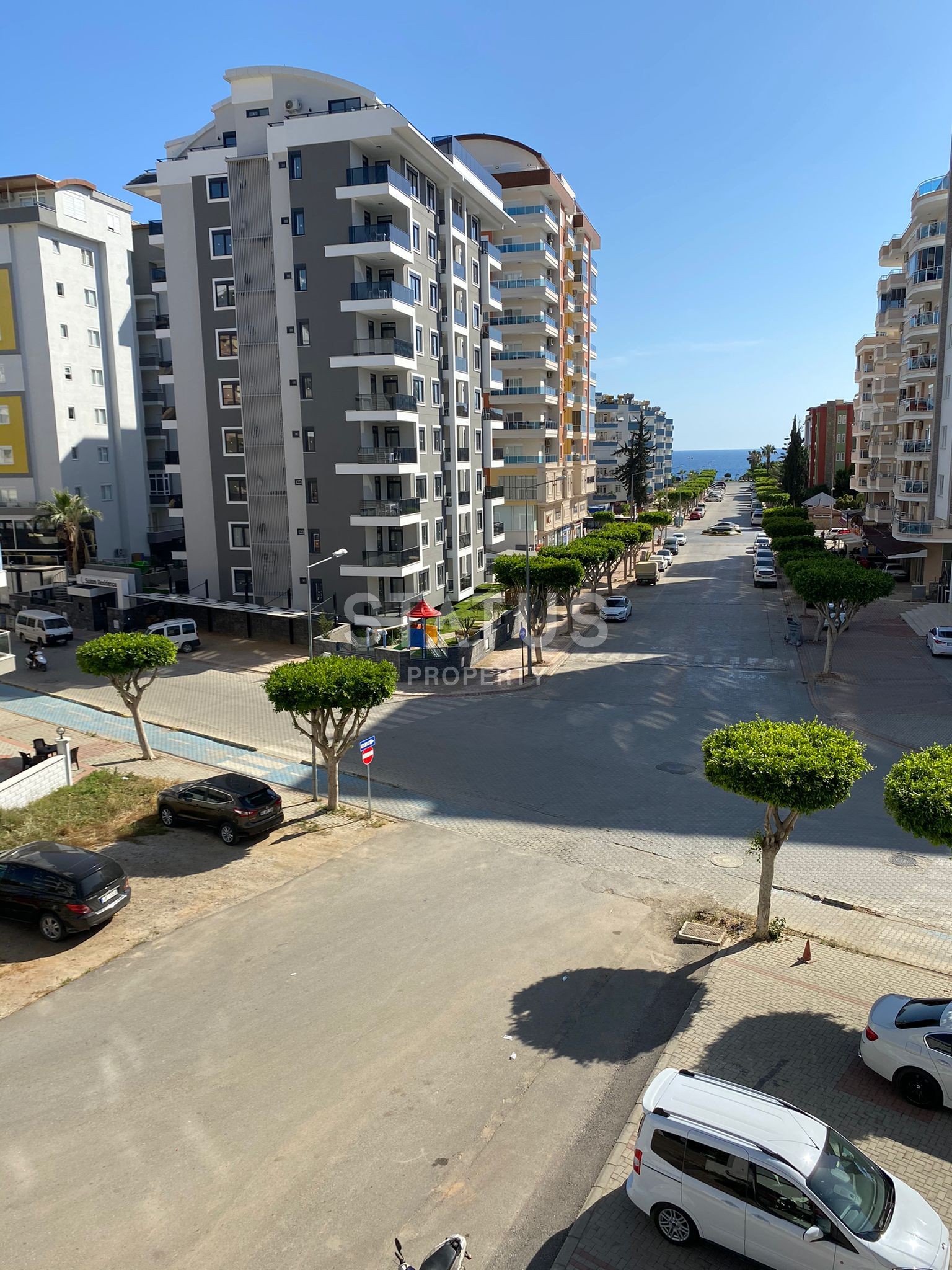 Просторная квартира планировки 1+1, 70 м2 с частичным видом на море в районе Махмутлар, Аланья фото 30