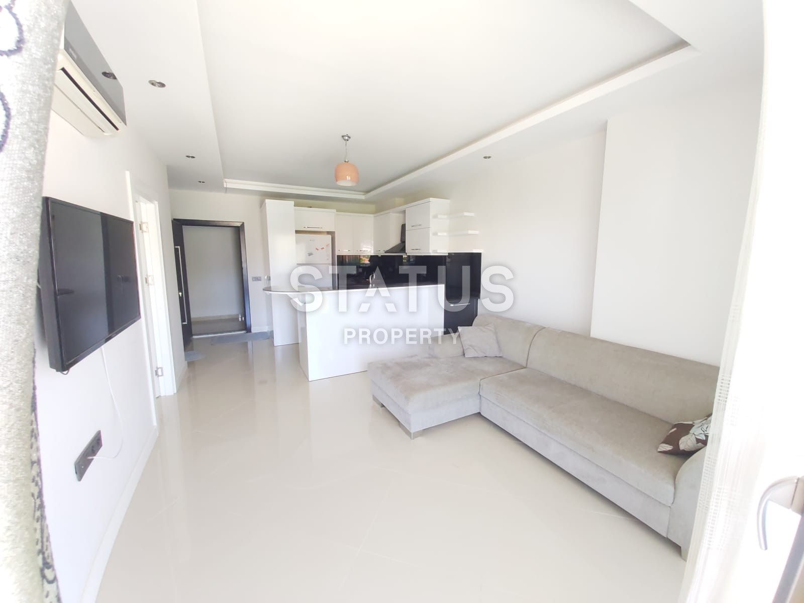 Апартаменты 1+1 готовые к проживанию, 55 м2. Оба, Алания. фото 12